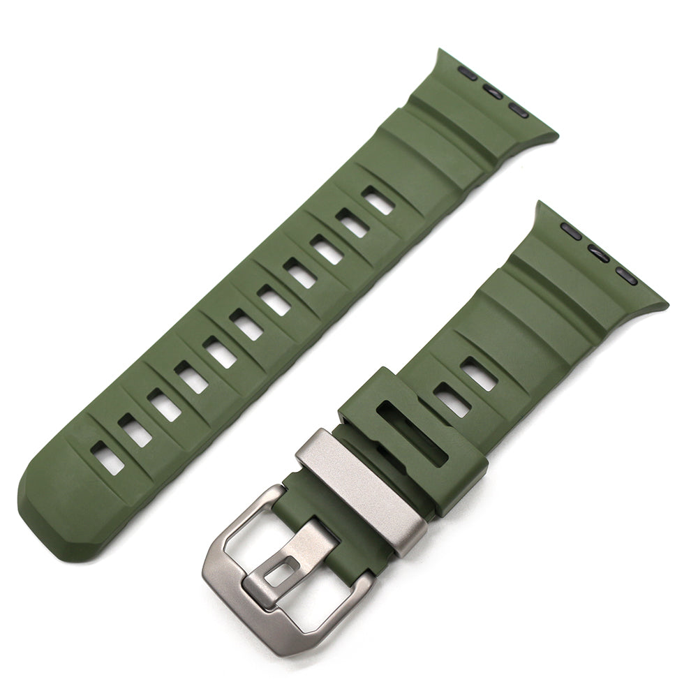 Rugged FKM rubber strap