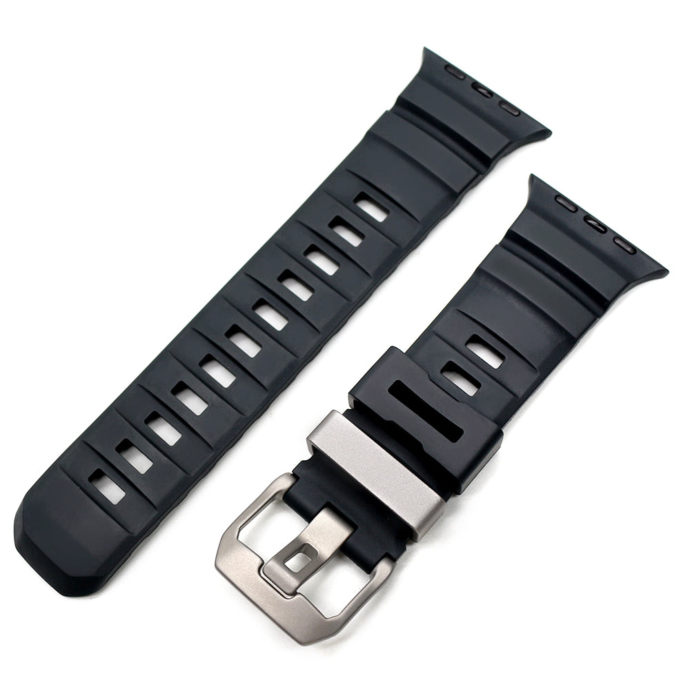 Rugged FKM rubber strap