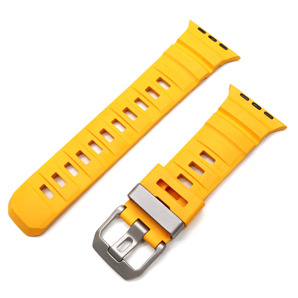 Rugged FKM rubber strap