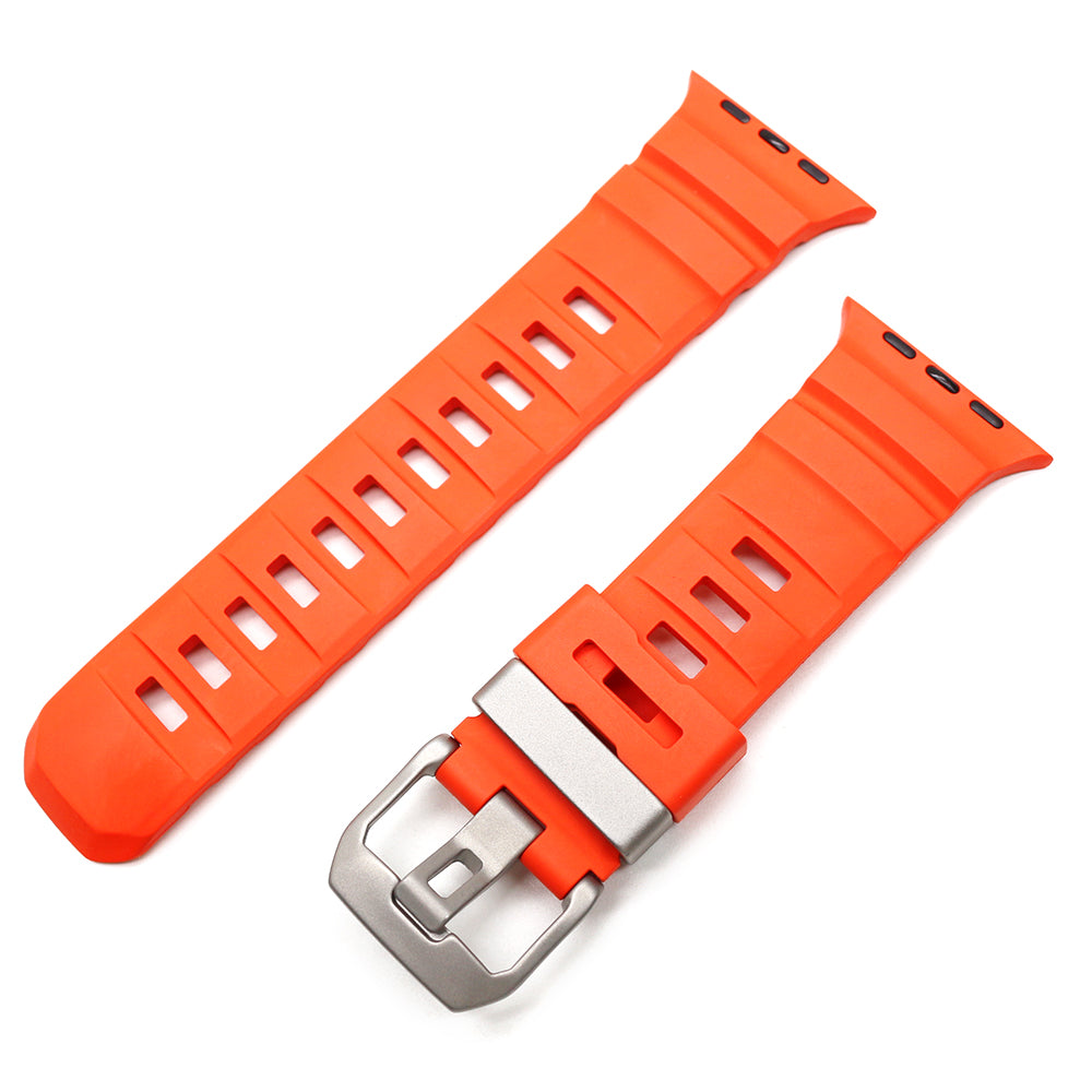 Rugged FKM rubber strap
