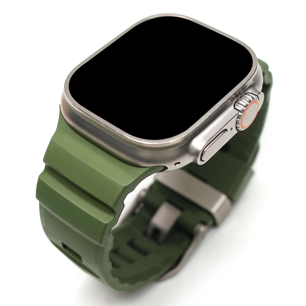 Rugged FKM rubber strap