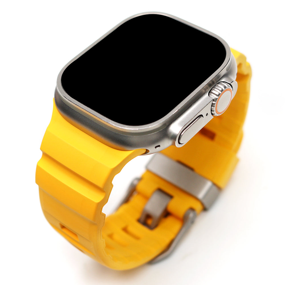 Rugged FKM rubber strap