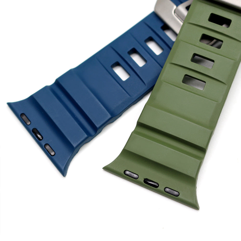 Rugged FKM rubber strap